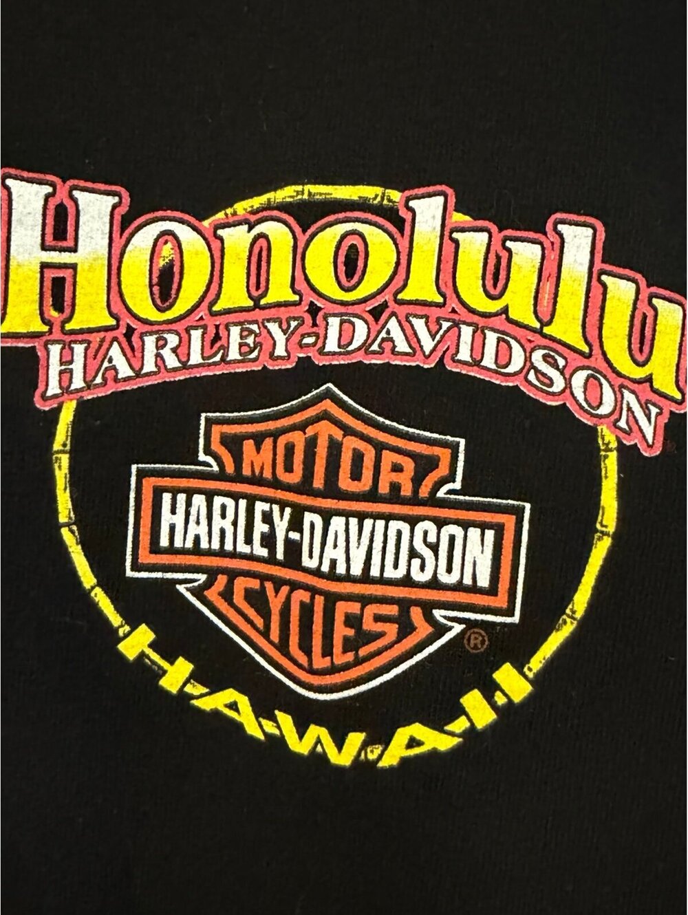 Harley-Davidson Honolulu Cycles T-Shirt 2008 3XL HAWAII STYLE